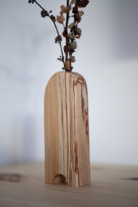 Florero madera de abedul (Spalted) #13